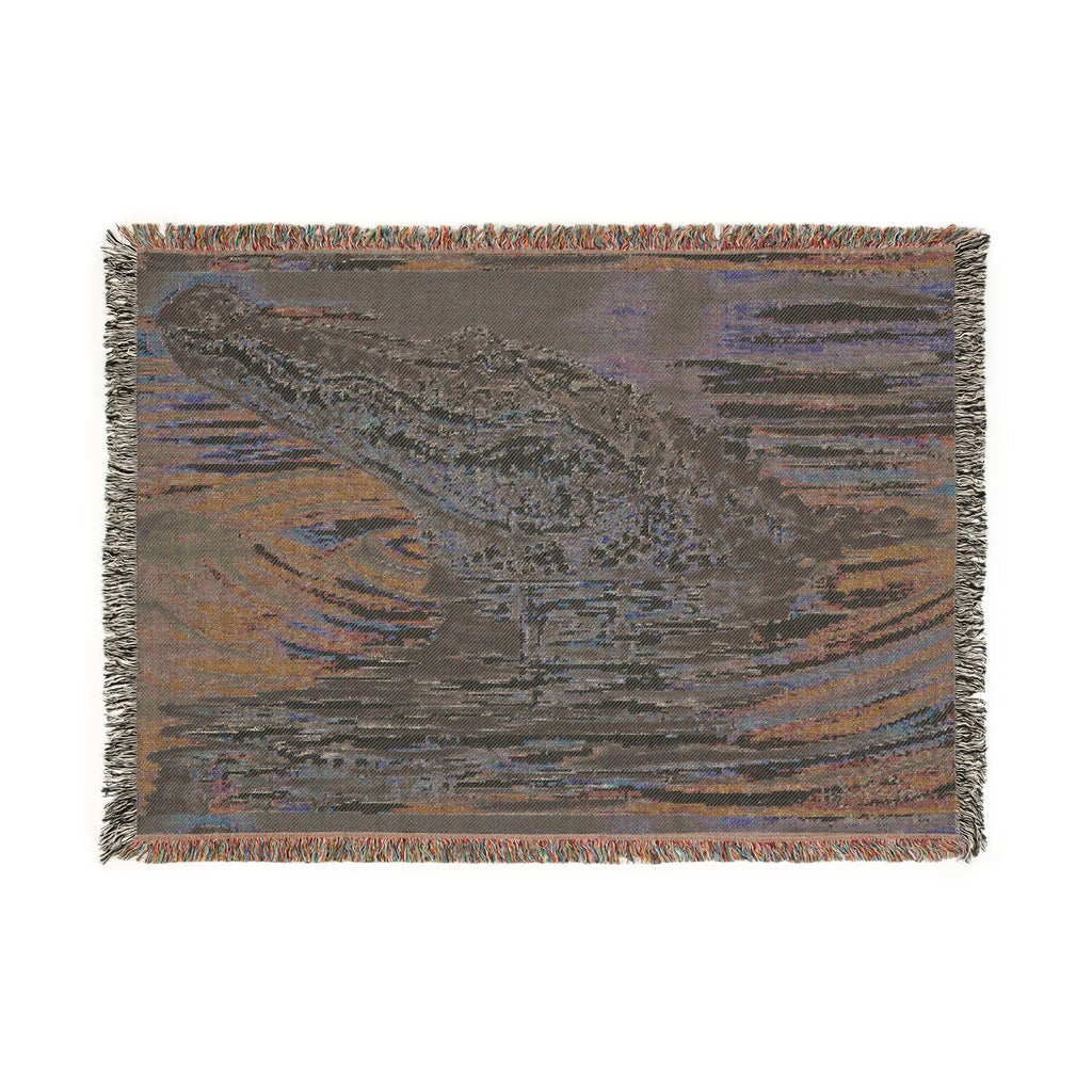 “American Alligator” Woven Throw Blanket - Artist Edition