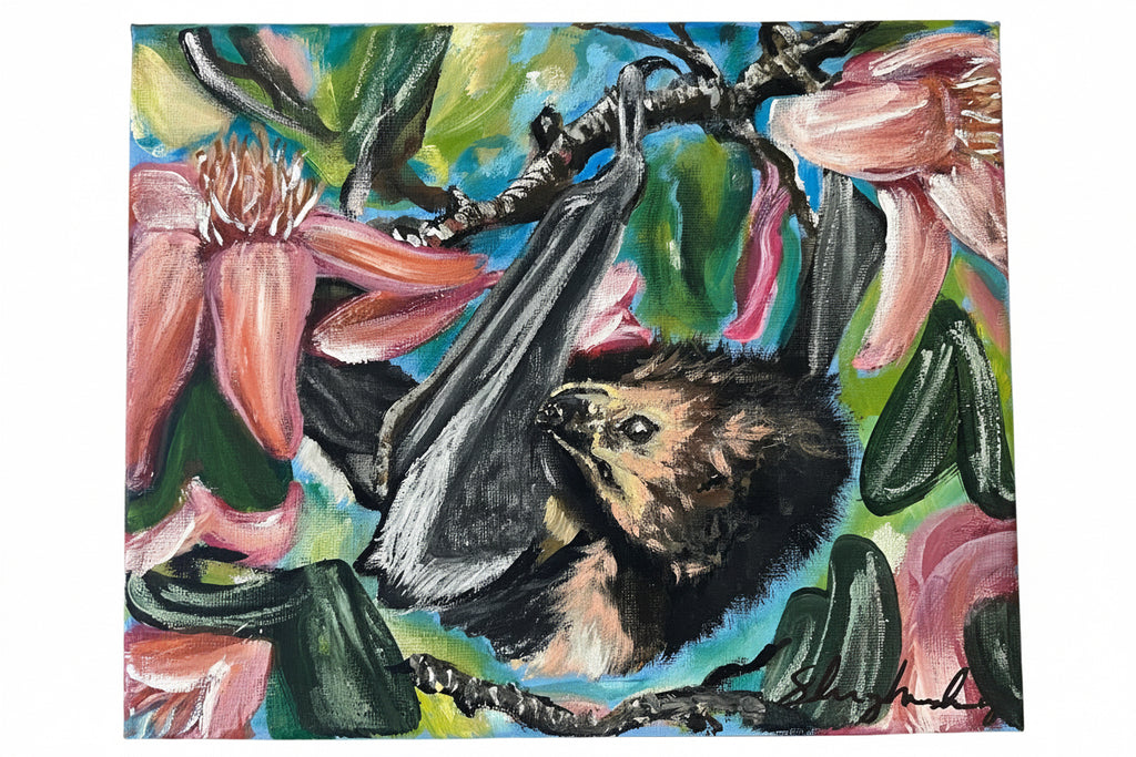 “Floral Bat”