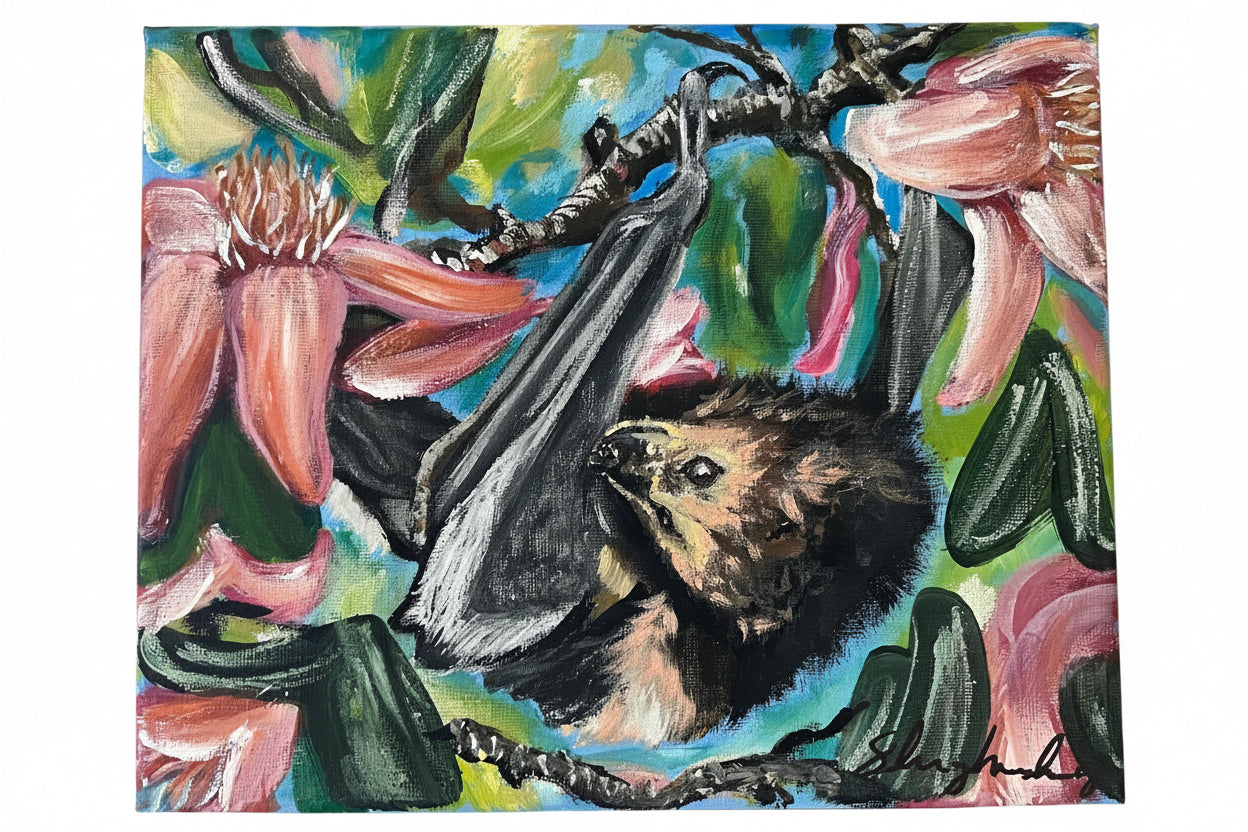 “Floral Bat”