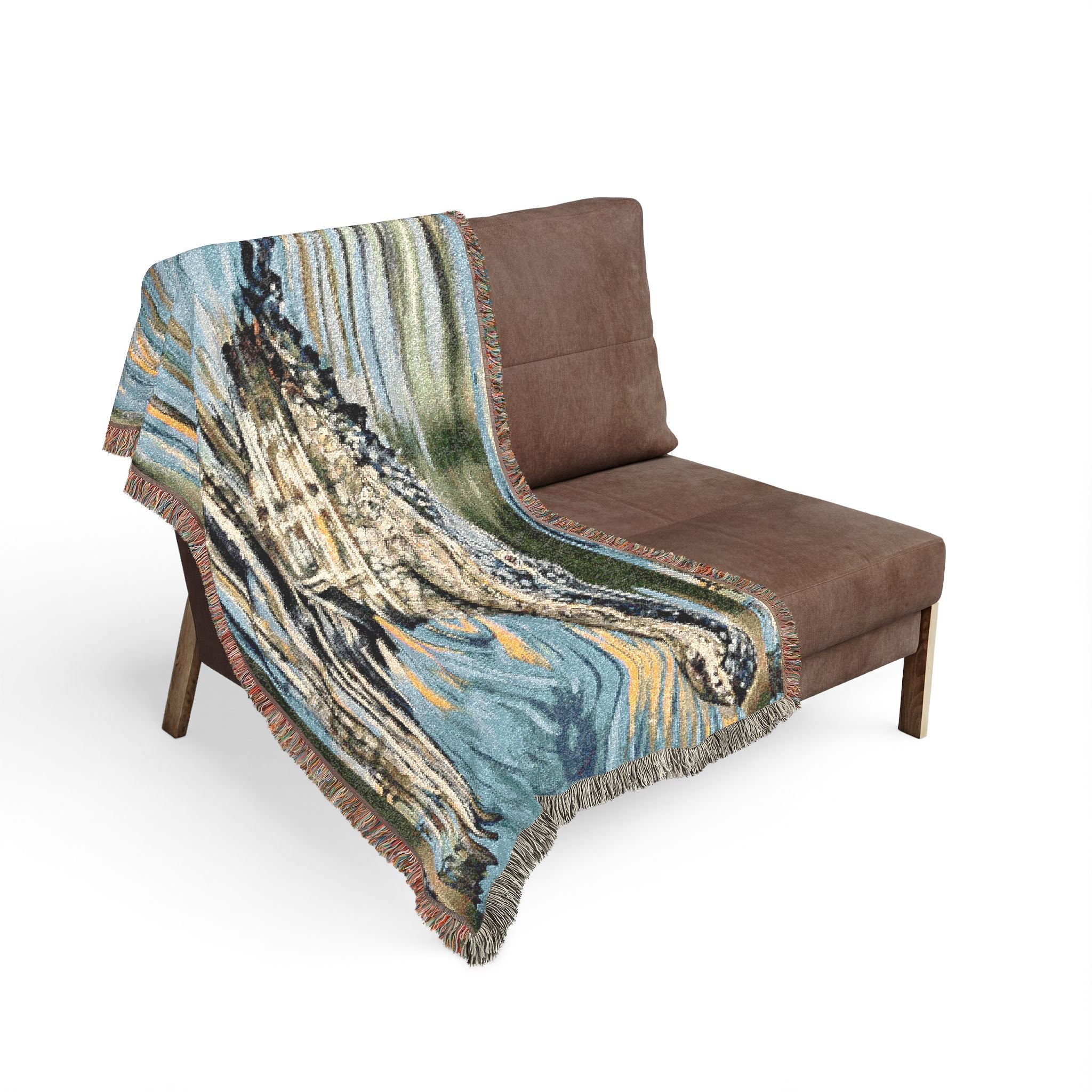 “American Alligator” Woven Throw Blanket - Artist Edition
